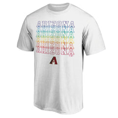 White Arizona Diamondbacks City Pride T-Shirt