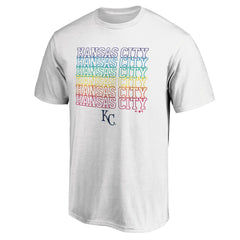 White Kansas City Royals City Pride T-Shirt