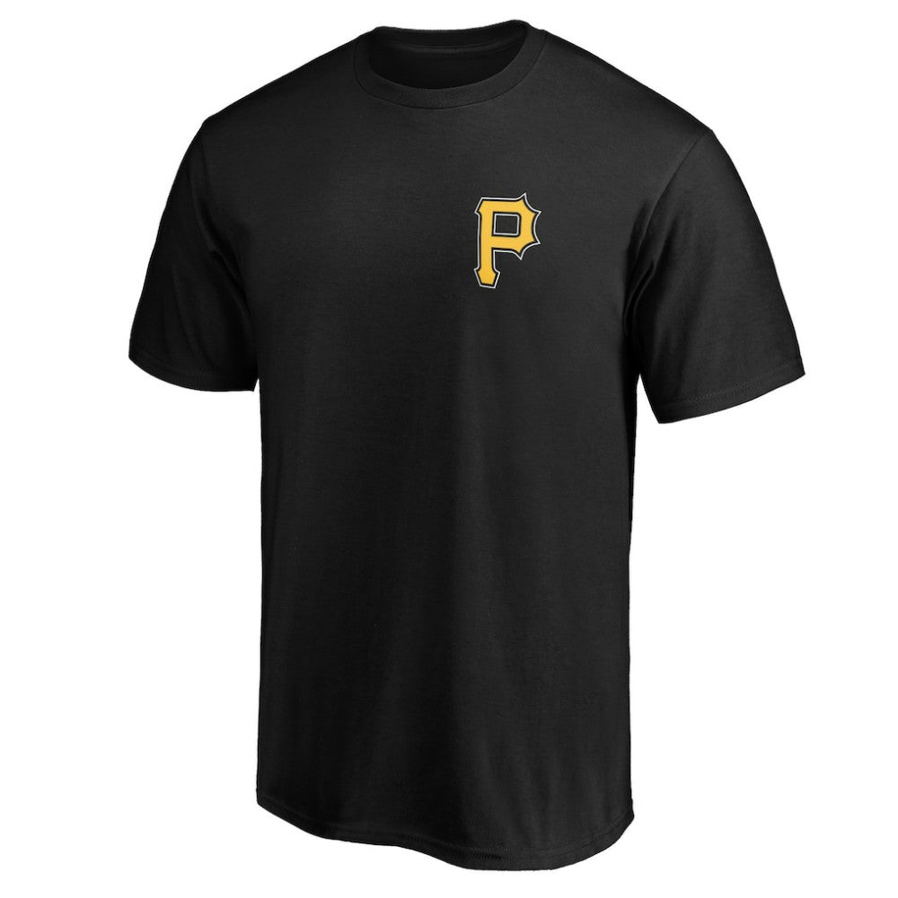 Black Pittsburgh Pirates Number One Dad T-Shirt