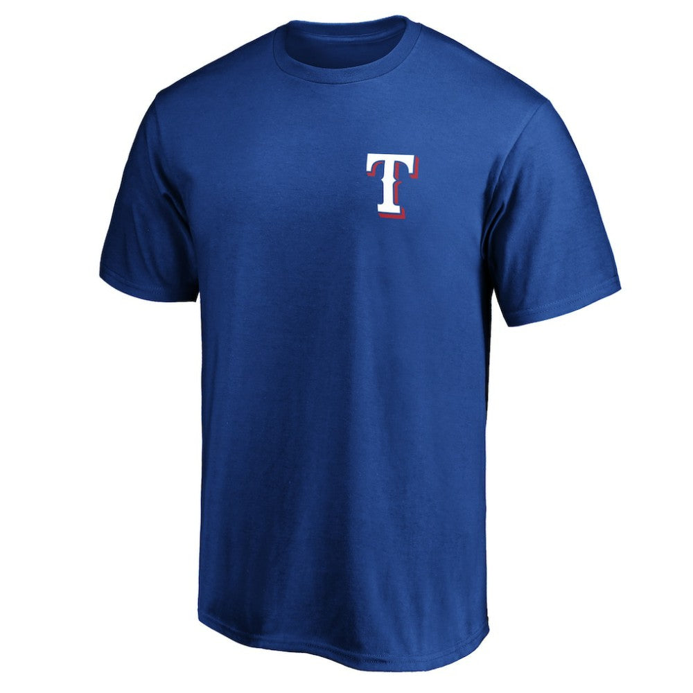 Royal Texas Rangers Number One Dad T-Shirt