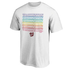White Washington Nationals City Pride T-Shirt