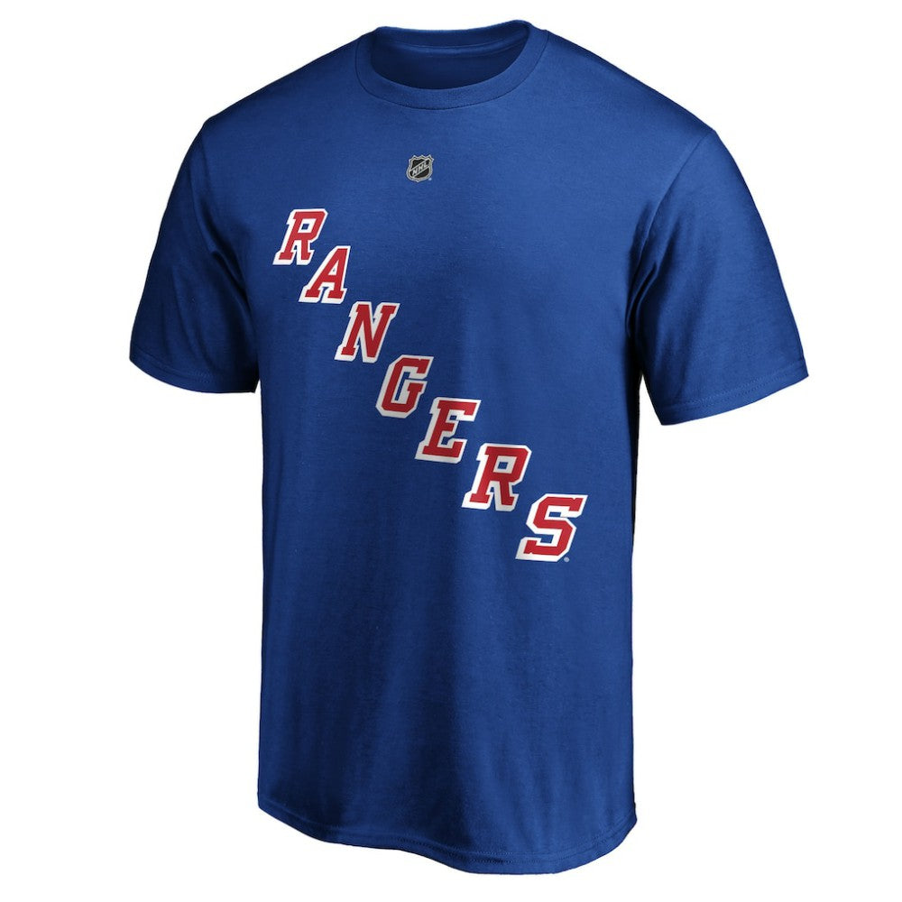NHL Alexis Lafreniere New York Rangers Fanatics Big & Tall Name & Number T-Shirt