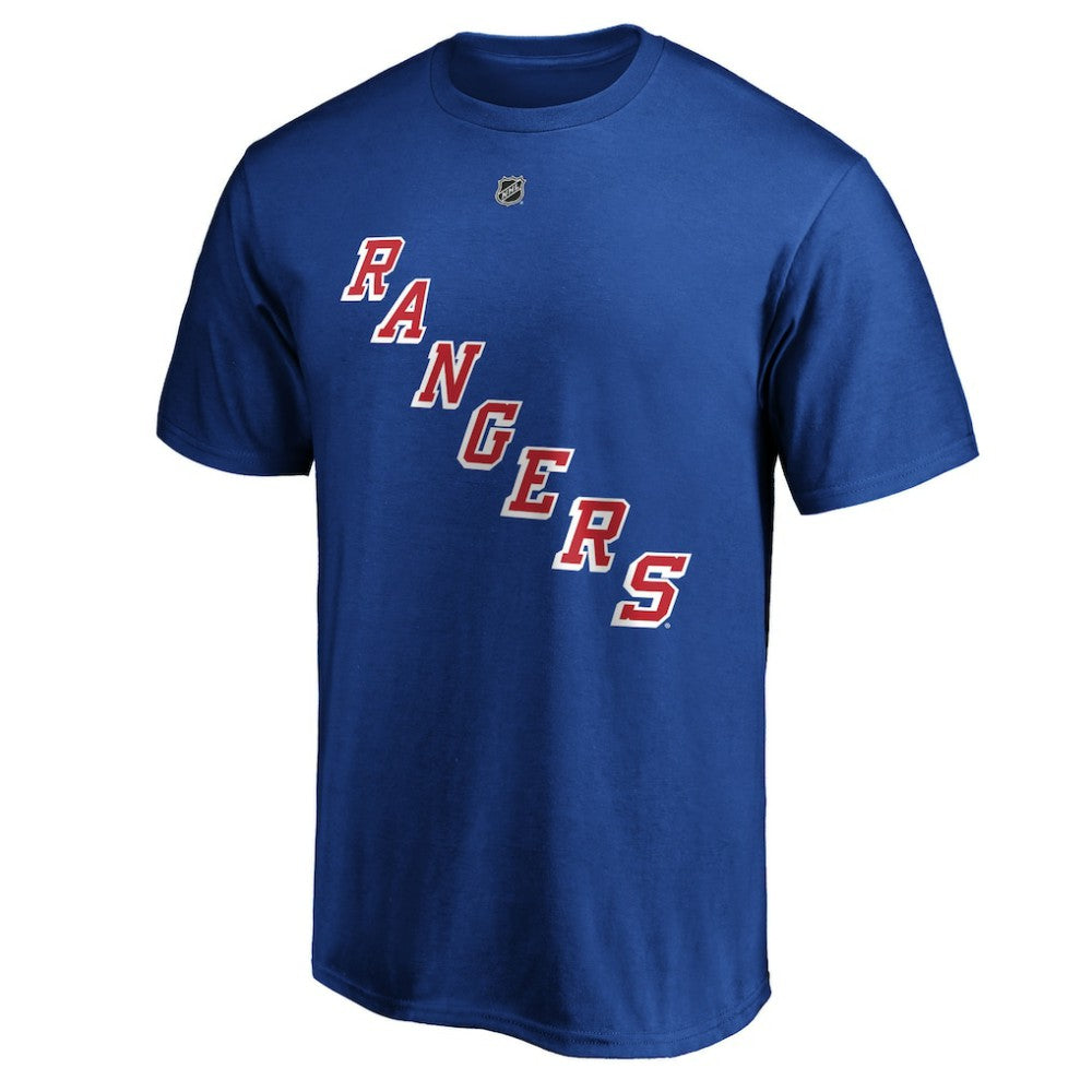 NHL Mika Zibanejad New York Rangers Fanatics Big & Tall Name & Number T-Shirt