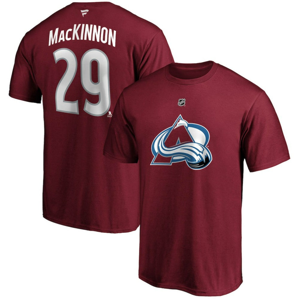 NHL Nathan MacKinnon Colorado Avalanche Fanatics Big & Tall Name & Number T-Shirt