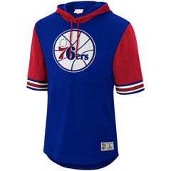 Mitchell & Ness Philadelphia 76ers Hardwood Classics Buzzer Beater Mesh Pullover Hoodie