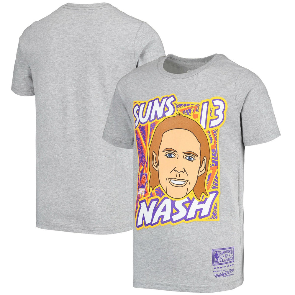 Mitchell & Ness Steve Nash Phoenix Suns Youth Hardwood Classics King of the Court Player T-Shirt