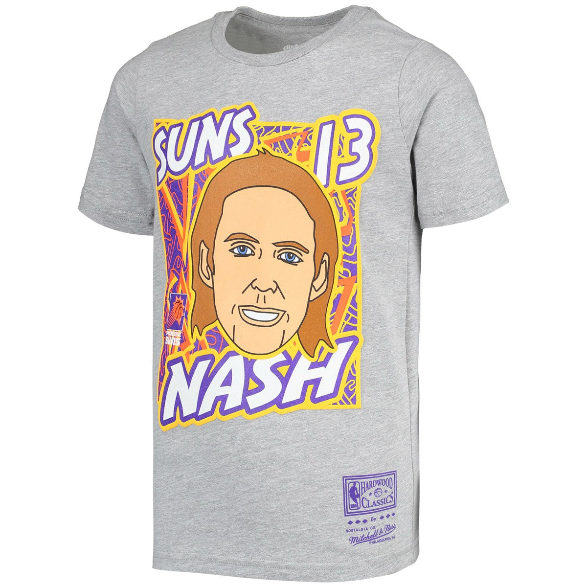 Mitchell & Ness Steve Nash Phoenix Suns Youth Hardwood Classics King of the Court Player T-Shirt