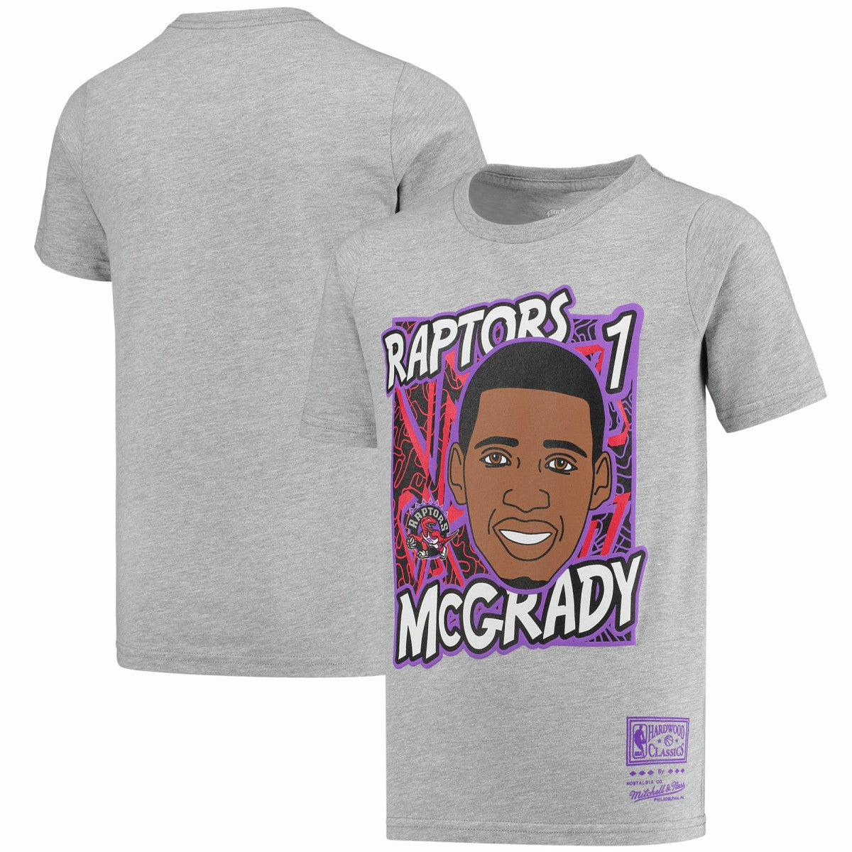 Mitchell & Ness Tracy McGrady Toronto Raptors Youth Hardwood Classics King of the Court Player T-Shirt