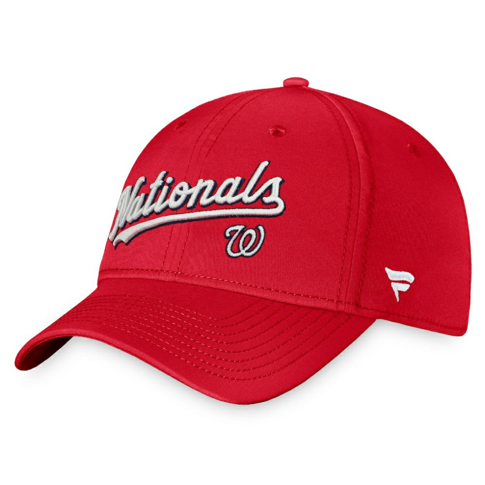 Red Washington Nationals Fanatics Core Flex Hat