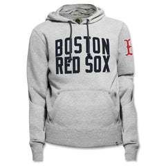 Gray Boston Red Sox '47 Gamebreak Cross Check Pullover Hoodie