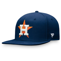Navy Houston Astros Fanatics Core Adjustable Snapback Hat