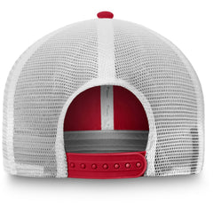 Red/White Washington Nationals Fanatics Team Core Unstructured Trucker Adjustable Hat