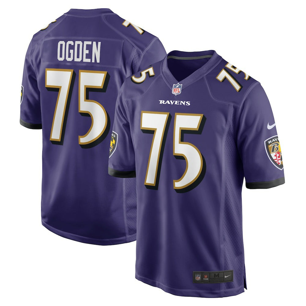 Jonathan Ogden  Retired Player Game Jersey - Baltimore Ravens Jerseys