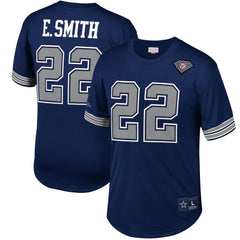 Emmitt Smith  Retired Player Name & Number Mesh Top - Dallas Cowboys Tops