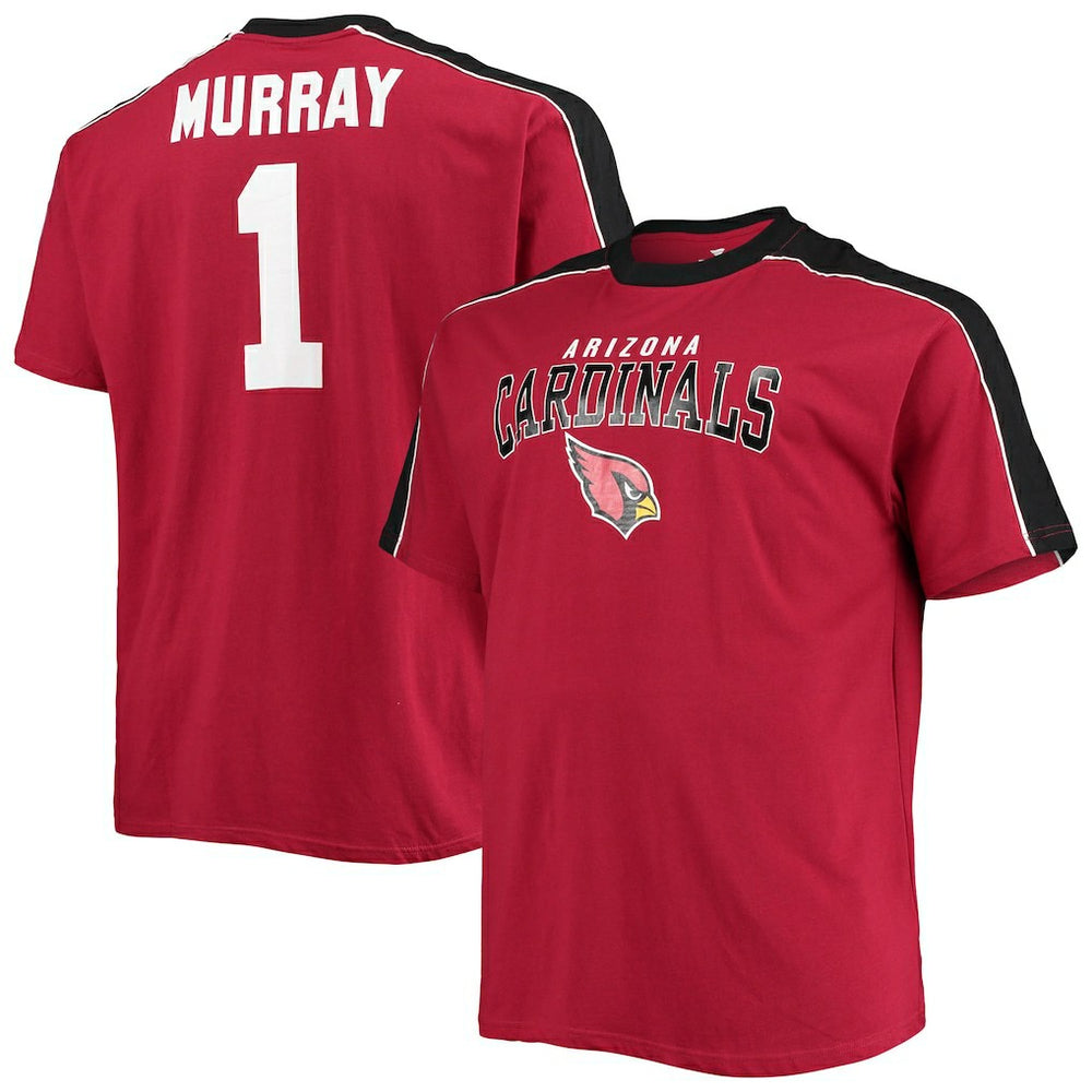 Kyler Murray  Big & Tall Sleeve Panel Player Name & Number T-Shirt - Arizona Cardinals T-shirts