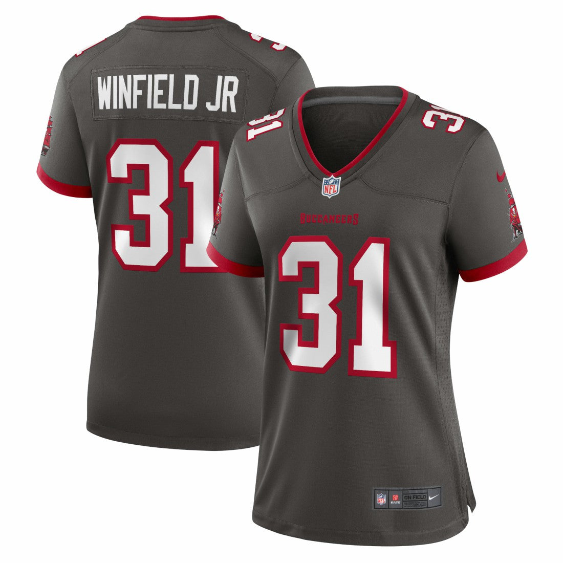 Antoine Winfield Jr.  Women's Game Jersey - Tampa Bay Buccaneers Jerseys