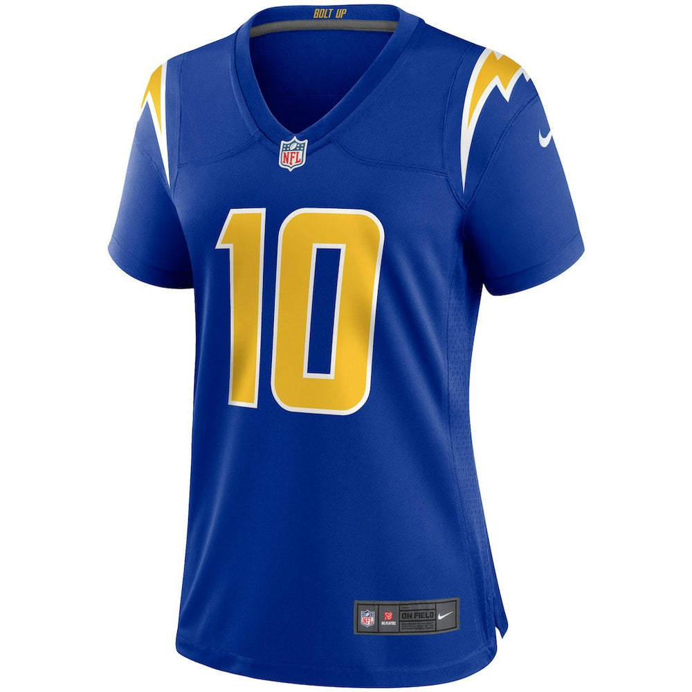 Justin Herbert  Women's Game Jersey - Los Angeles Chargers Jerseys