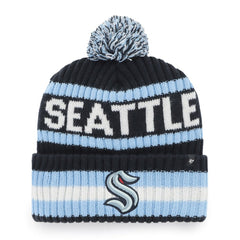 NHL Seattle Kraken '47 Bering Cuffed Knit Hat with Pom