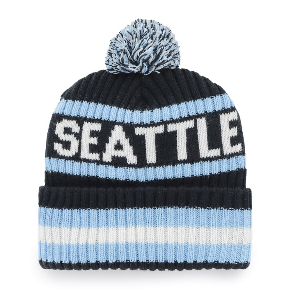 NHL Seattle Kraken '47 Bering Cuffed Knit Hat with Pom