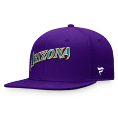 Purple Arizona Diamondbacks Fanatics Cooperstown Collection Fitted Hat