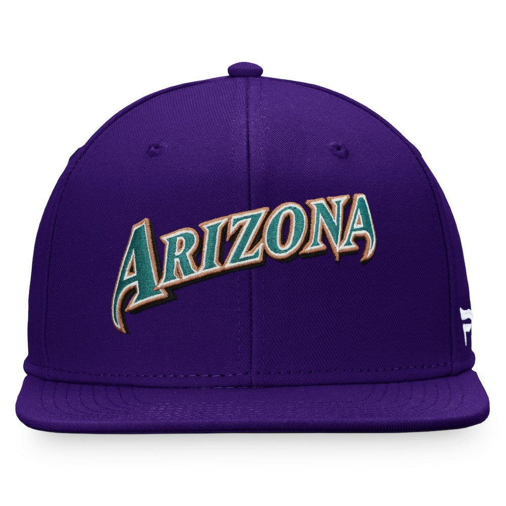 Purple Arizona Diamondbacks Fanatics Cooperstown Collection Fitted Hat