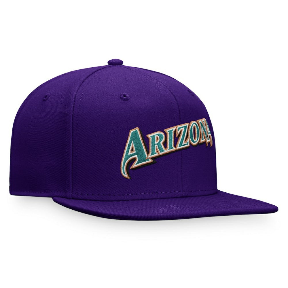 Purple Arizona Diamondbacks Fanatics Cooperstown Collection Fitted Hat