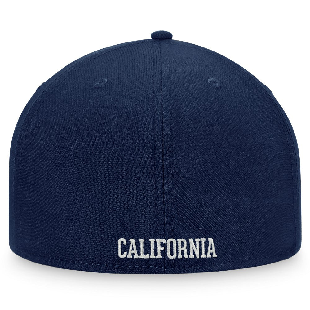 Navy California Angels Fanatics Cooperstown Collection Fitted Hat