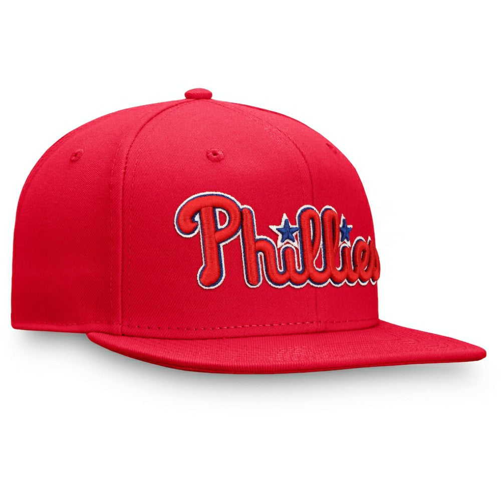 Red Philadelphia Phillies Fanatics Team Core Fitted Hat