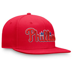 Red Philadelphia Phillies Fanatics Team Core Fitted Hat