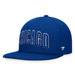 Royal Chicago Cubs Fanatics Team Core Fitted Hat