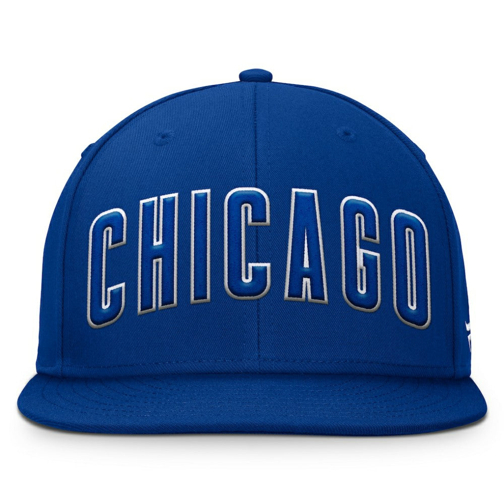 Royal Chicago Cubs Fanatics Team Core Fitted Hat