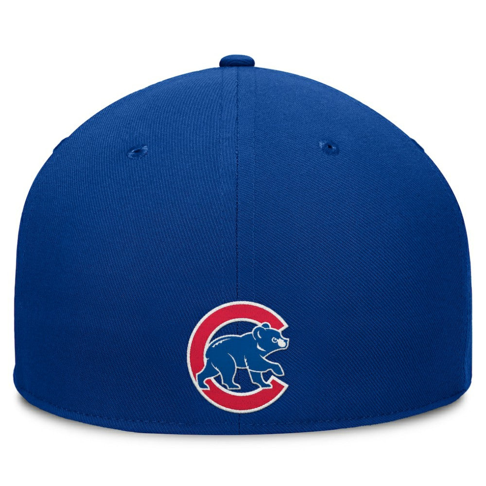 Royal Chicago Cubs Fanatics Team Core Fitted Hat