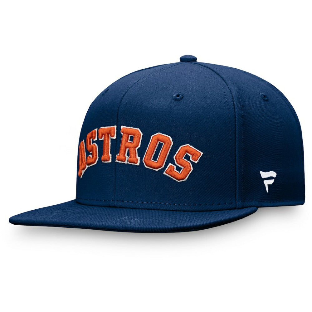 Navy Houston Astros Fanatics Team Core Fitted Hat