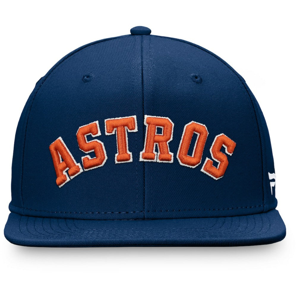 Navy Houston Astros Fanatics Team Core Fitted Hat