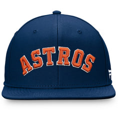 Navy Houston Astros Fanatics Team Core Fitted Hat