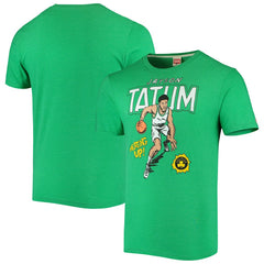 Jayson Tatum Boston Celtics Homage Comic Book Player Tri-Blend T-Shirt