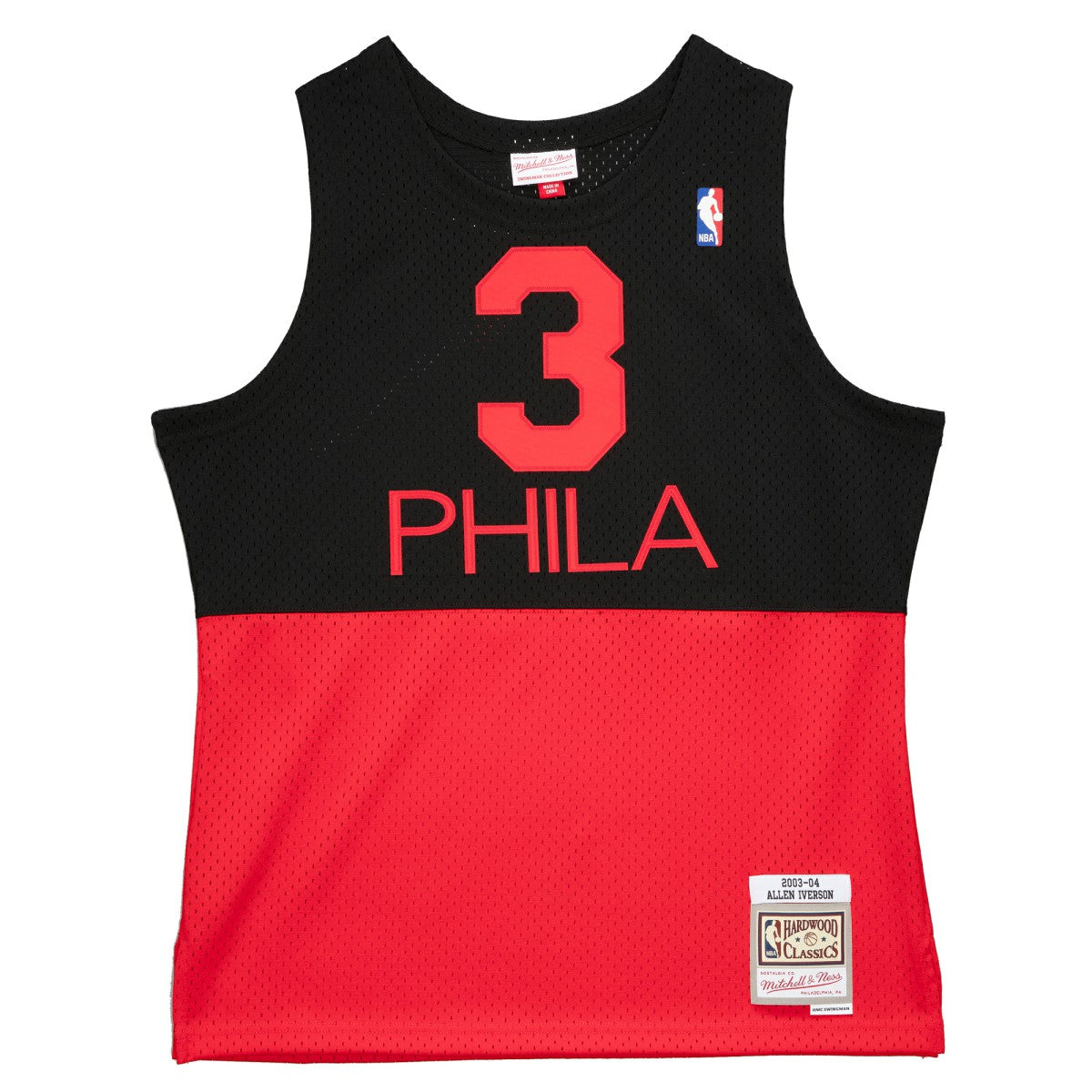Mitchell & Ness Allen Iverson Philadelphia 76ers 2003/04 Hardwood Classics Reload 2.0 Swingman Jersey