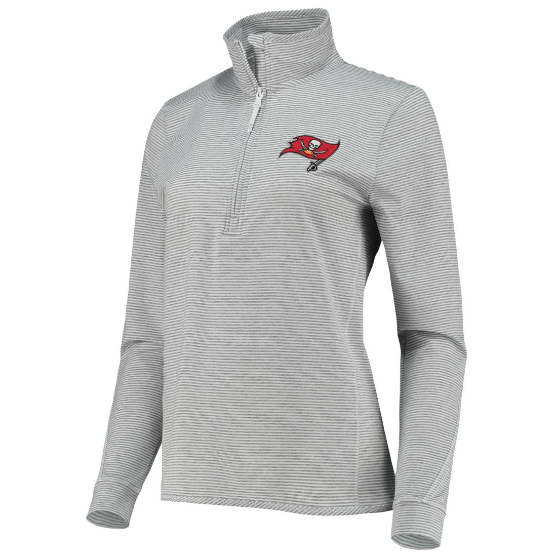 Vineyard Vines Women's Sankaty Shep Half-Zip Pullover Top - Tampa Bay Buccaneers Pullover