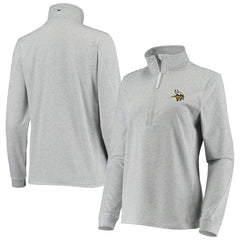 Vineyard Vines Women's Sankaty Shep Half-Zip Pullover Top - Minnesota Vikings Pullover