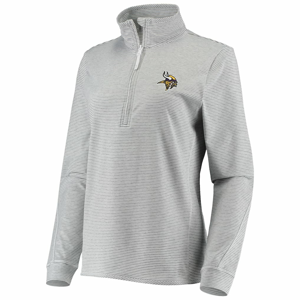 Vineyard Vines Women's Sankaty Shep Half-Zip Pullover Top - Minnesota Vikings Pullover