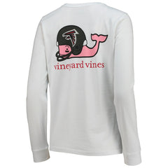 Vineyard Vines Women's Helmet Long Sleeve T-Shirt - Atlanta Falcons T-shirts