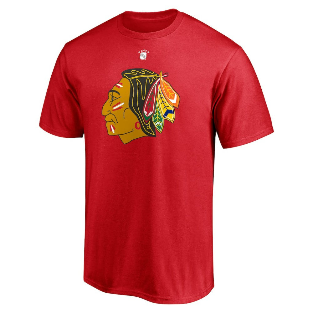 NHL Bobby Hull Chicago Blackhawks Fanatics Authentic Stack Retired Player Nickname & Number T-Shirt