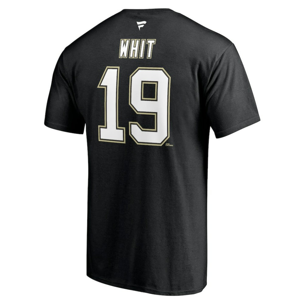 NHL Ryan Whitney Pittsburgh Penguins Fanatics Authentic Stack Retired Player Nickname & Number T-Shirt