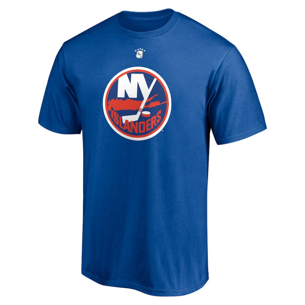 NHL Glenn Resch New York Islanders Fanatics Authentic Stack Retired Player Nickname & Number T-Shirt