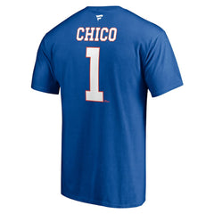 NHL Glenn Resch New York Islanders Fanatics Authentic Stack Retired Player Nickname & Number T-Shirt