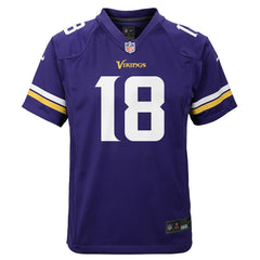 Justin Jefferson  Youth Game Jersey - Minnesota Vikings Jerseys