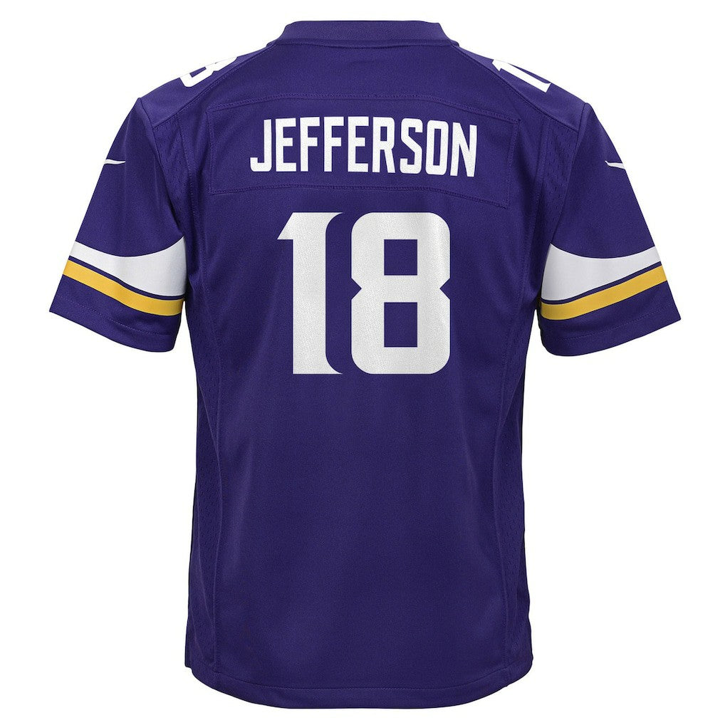 Justin Jefferson  Youth Game Jersey - Minnesota Vikings Jerseys