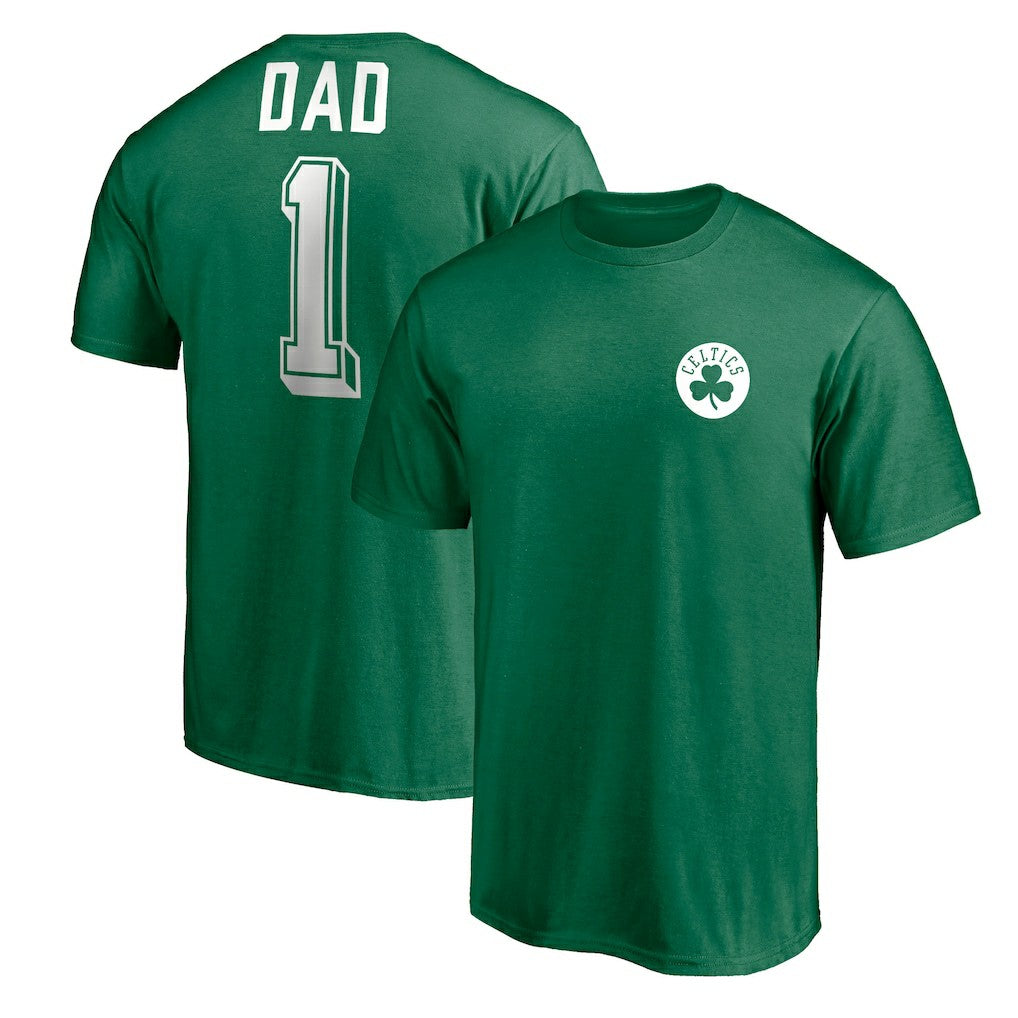 Boston Celtics Number One Dad T-Shirt