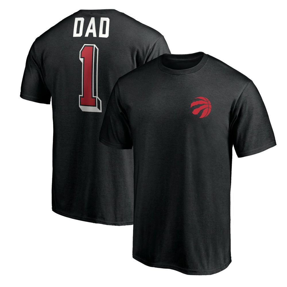 Toronto Raptors Number One Dad T-Shirt