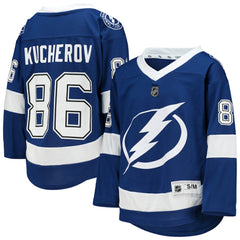 NHL Nikita Kucherov Tampa Bay Lightning Youth Home Replica Player Jersey